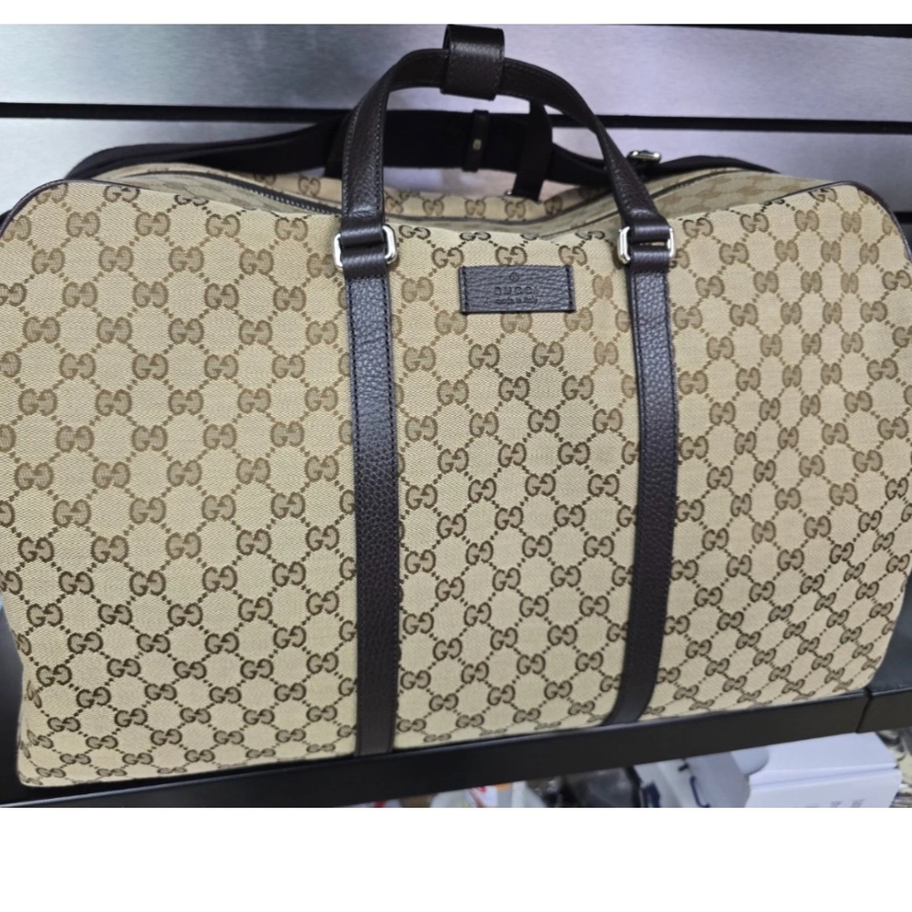 Authentic Gucci duffel bag.